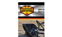 Coneqtec - Model SSG - Slot Cutter - Brochure