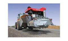 Asphalt Zipper - Model AZ-500B - Loader Attachment