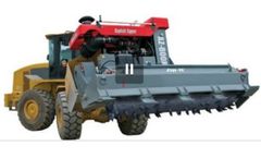 Asphalt Zipper - Model AZ-800B - Large Loader Attachment