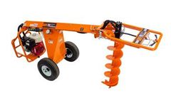 Brave - Model Honda GX390 - Hydraulic Towable Earth Auger