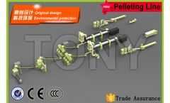 TONY - Model 22-25T/H - Wood Log Pellet Line