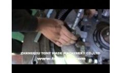 Adjust the Gap between Die and Rollers for Vertical Ring Die Pellet Mill TY550 Video