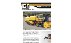 MB - Model 2 - Airport Heavy Duty Snow Removal Vehicle - Brochure