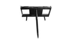 Spartan - Skid Steer Bale Spear Attachment With Single Tines