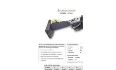 NAI - Heavy Duty Backhoe Boom - Brochure