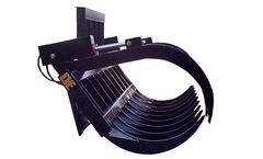D&E - Model RS - Skid Steer Stacking/Root Rake