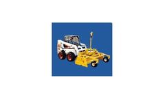 Darbyshire - Pivoting Blade Skid Steer Scraper