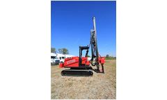 Hercules - Model STR20 - Self-Contained Track Pile Driving Rig