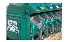 Brown Bronto - Model EVO - Fixed Tooth Mower