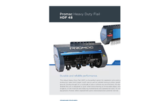 Promac - Model HDF - Heavy Duty Flail Mulcher Brochure