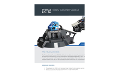 Promac - Model RGP 36 - Brush Cutter - Brochure