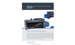 Promac - Model LDM 40 - High Production Mulche