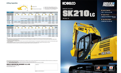 Kobelco - Model Sk210LC-10 - Conventional Excavators - Brochure