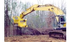 Sneller - Model 275 - Excavator Mounted Tree Grinde Shredder