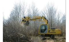 Sneller - Model 170 - Excavator Mounted Tree Grinde Shredder