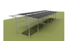 Grace - Slope Type Farm Mounting System (Carbon Steel)