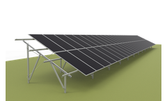 Grace-Solar - Double Column Piling Ground Mounting System (Carbon Steel)