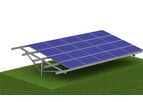 Grace-Solar - Model GS - Landscape Single Post Ground Mounting System