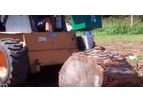 US-Pride - Model H.F. 100 - Hands Free Log Splitter