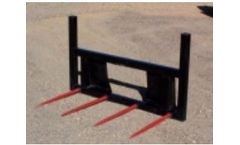 US-Pride - Large Square Bale Spear Attachment