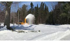Vohl VL-275 Snow Blower Tier 4 Final- Video