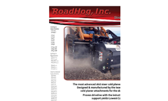 RoadHog - Hydraulic Cold Planers Brochure