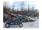Powersplit - Single Vertical Wood Splitter with Conveyor