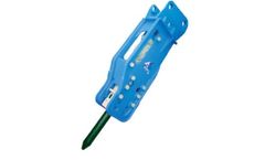 Okada - Model TOP400 - 12000 FT-LBS Class - Hydraulic Breaker