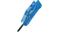 Okada - Model TOP800 -15000 FT-LBS Class - Hydraulic Breaker