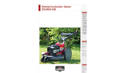 XPLORER - Brushcutter Brochure