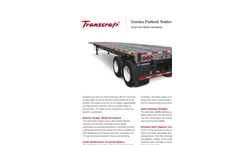Transcraft - Combo Flatbed Trailers - Brochure