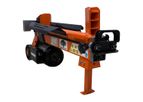 Forest Master - Model FM10D-7-TC - 7 Ton Powerful Electric Log Splitter Duocut Blade Work Bench & Guard