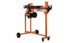 Forest Master - Model FM10TW-7-TC - 7 Ton Heavy Duty Duocut Electric Log Splitter with Trolley, Work Bench & Guard