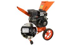 Model FM6DDES - Electric Start Petrol Wood Chipper – Compact 6HP