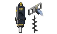Auger Torque - Model X1100-13 - 9" Earth Auger Drive Unit