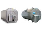 Packo - Model RM/IB - Milk Cooler Tank