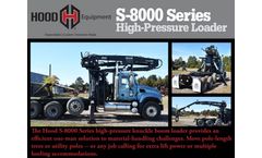 Hood - Model 8000 Series - High-Pressure Boom Loader - Brochure