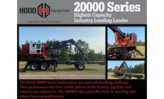  	Hood - Model 20000 Series - Industrial Material Handling Loader - Brochure