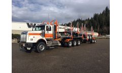 Magnum - Model B Train - Four Axle Forestry Trailer