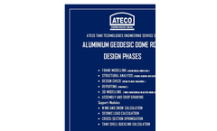 Ateco - Aluminium Geodesic Dome Roof General Design Phase Information Datasheet