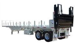 PRATT - Model FB452A-LG - Gas Cylinder Pallet Flatbed Trailer