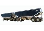 Doepker Legacy - Model Super B - Aluminum Open End Grain Trailer