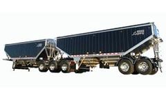 Doepker Legacy - Model Super B - Aluminum Open End Grain Trailer