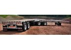Super - Model B - Galvanized Flat Decks Trailer