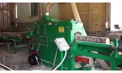 Mebor Circular SAW for small LOGS SDH D 320- Video