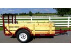 Burkholder - Model HR358 - Motorcycle Trailer