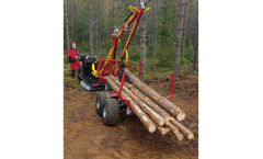 Lennartsfors - Forest Machine with 4WD Timber Trailer