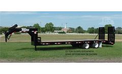 Trailboss - Model GF28DTE 15-Ton (GVWR) - Gooseneck Trailer