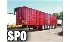 Wilkens - Model SPO - Steel Sheet & Post Open Top Walking Floor Trailer