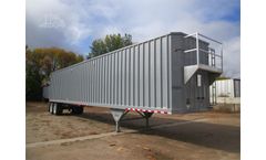 Wilkens - Steel Corrugated Open Top Walking Floor Transfer Trailer